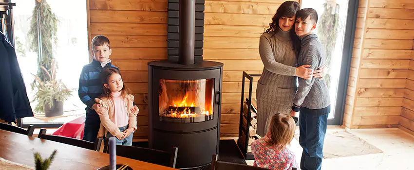 Morso Cast Iron Fireplace Insert Installation in Baytown, Texas
