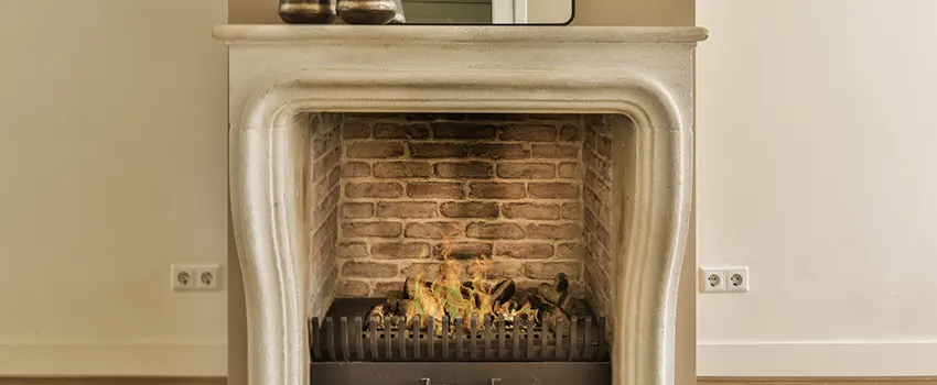 Vintage-style Fireplace Redesign in Baytown, Texas