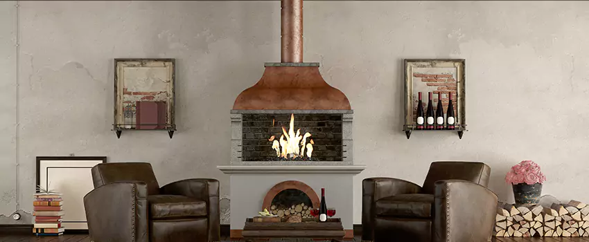 Thelin Hearth Products Providence Pellet Insert Fireplace Installation in Baytown, TX