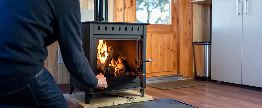 Open Hearth Wood Fireplace Installation in Baytown, TX