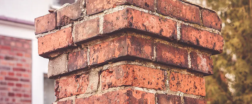 Cracked Chimney Bricks Repair Cost in Baytown, Texas