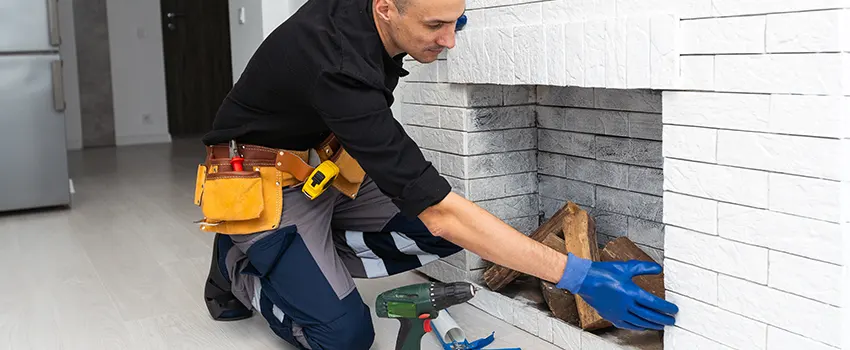 Fireplace Damaged Damper Frame Repair Services in Baytown, Texas
